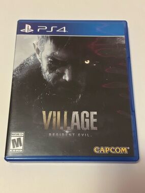 Resident Evil Village PS4 Game - Black & Blue - Capcom